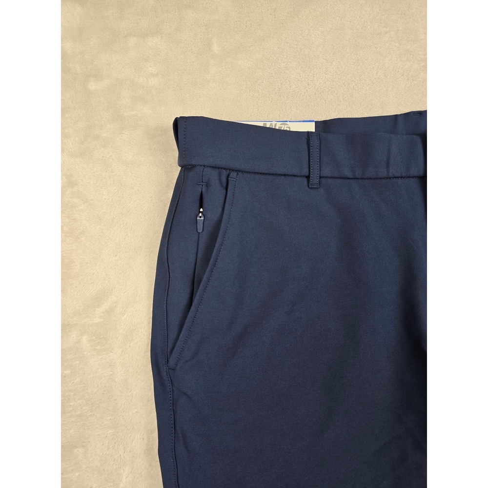Greg Norman ML75 Stretch Shorts‎ Mens 36 Blue Performance Golf Moisture Wicking - Picture 4 of 7